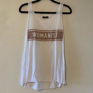 Womanist graphic tank